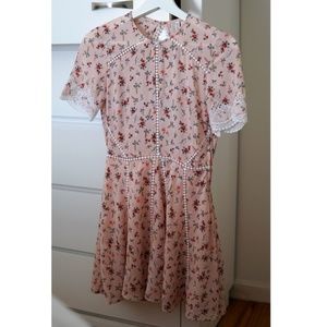 H&M Floral Print Mini Dress
